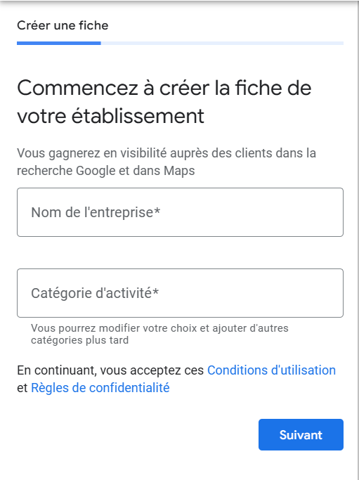 Revendiquer une Fiche Google Business