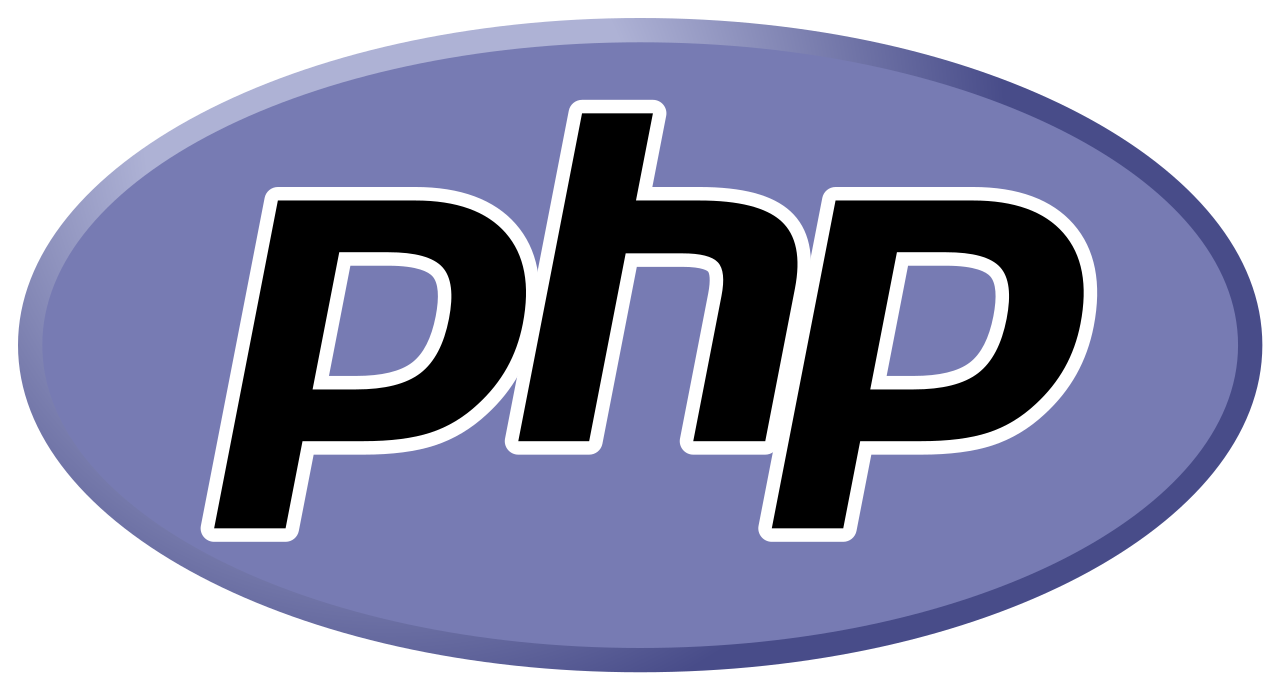 Logo langage de programmation PHP pour la création de site avec Backend (Espace administrateur)