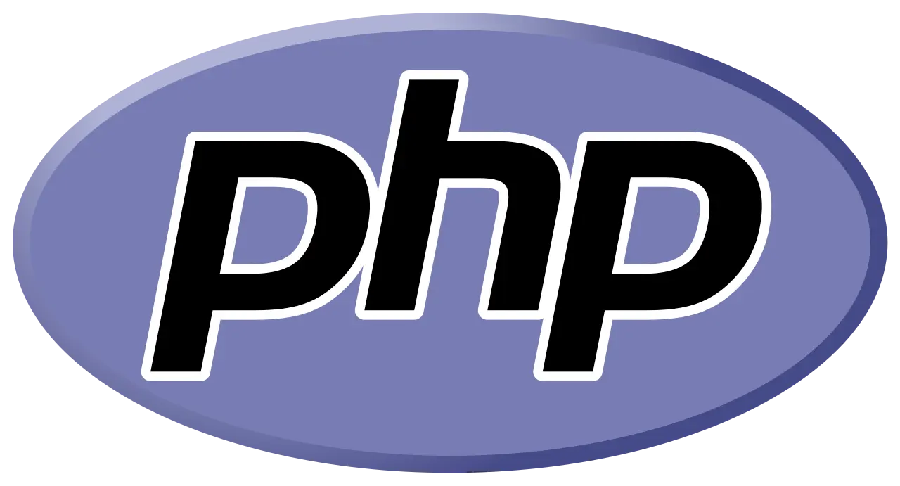 Logo langage de programmation PHP pour la création de site avec Backend (Espace administrateur)