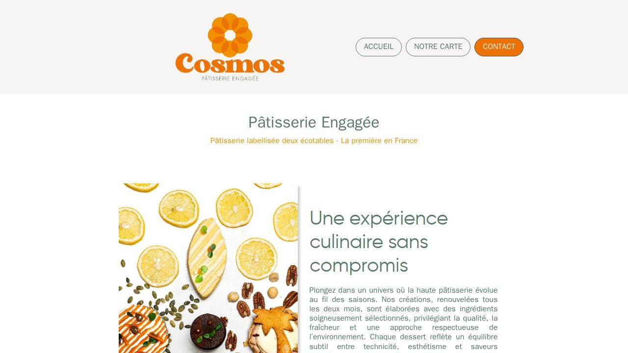 Aperçu du status de visibilité d'un de nos site Internet
