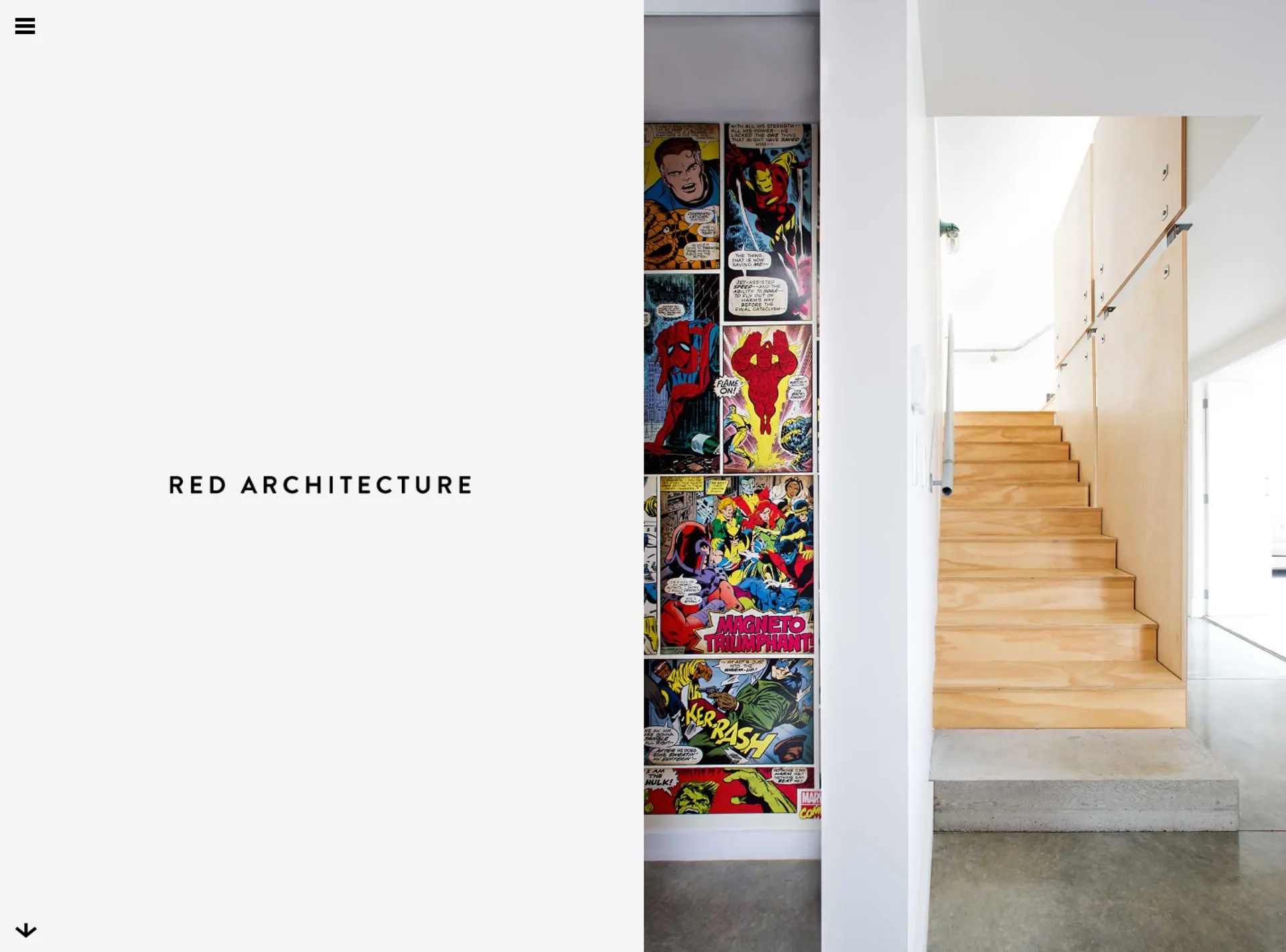 Image représentant un site internet pour cabinet d'architecture