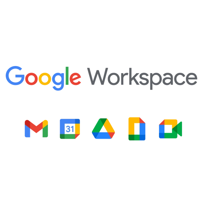 Image des outils de google workspace, associable avec un agent ia